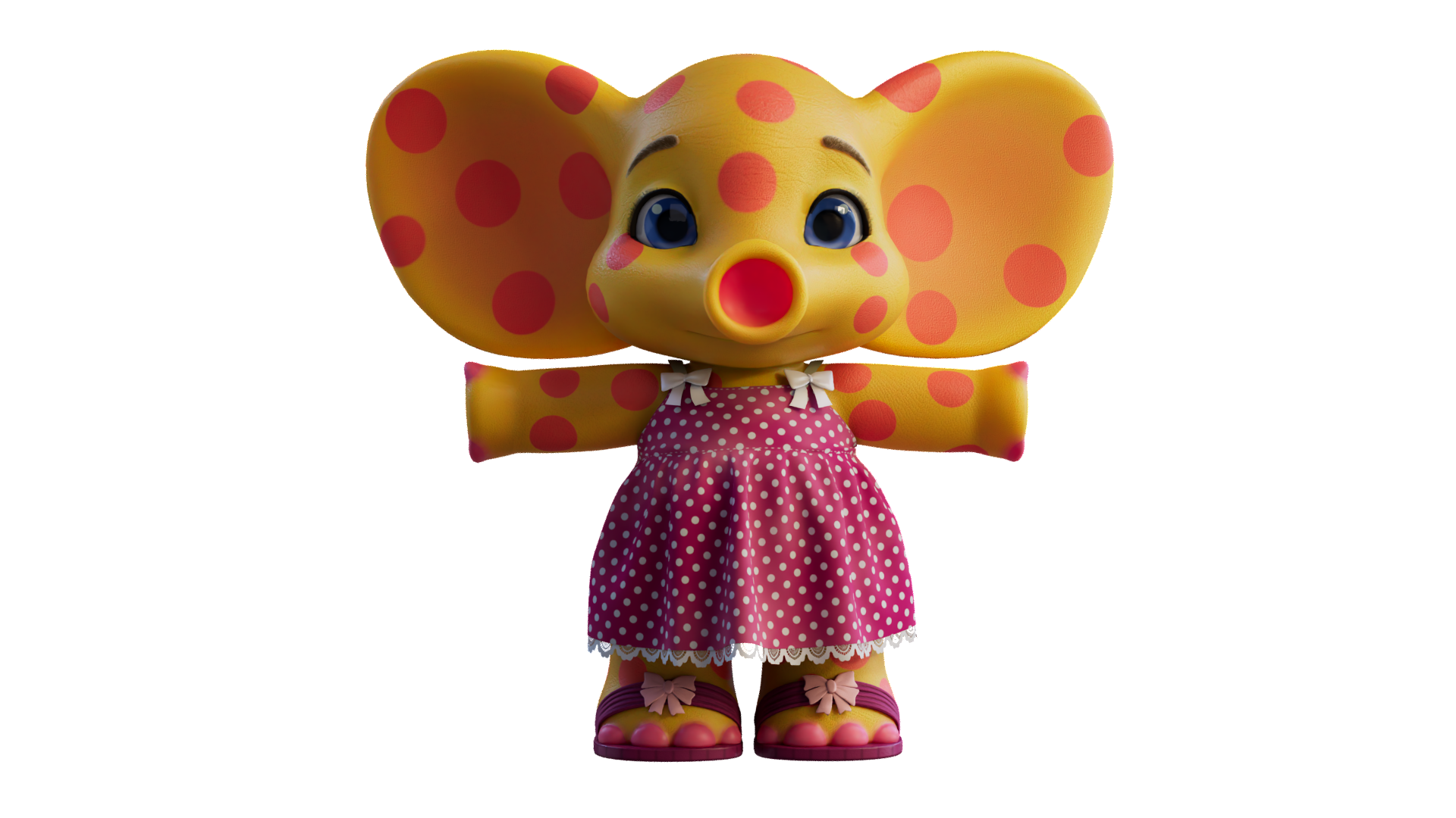 A friendly Toot waving hello